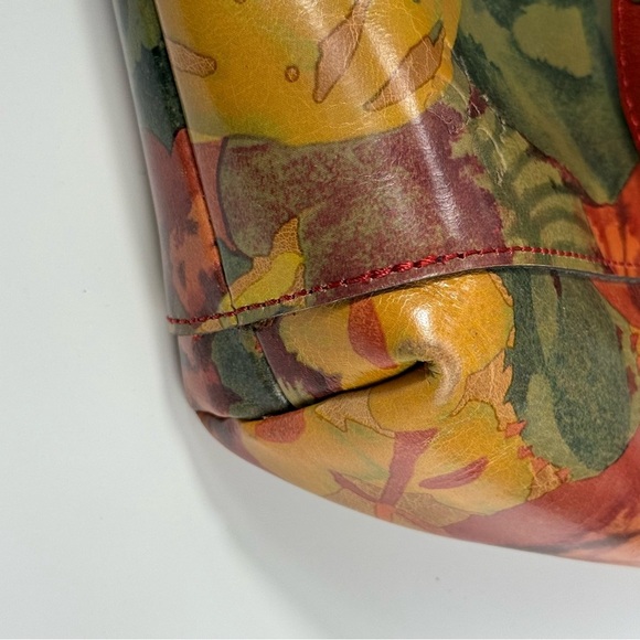 Patricia Nash Aveley tropical dreams leather crossbody purse P698372 - Picture 7 of 11